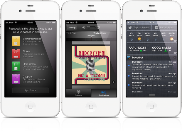 iOS 6 beta White iPhone