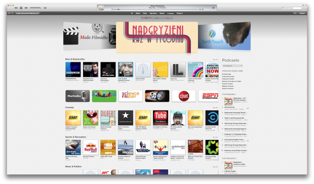 iTunes 11 Podcasts