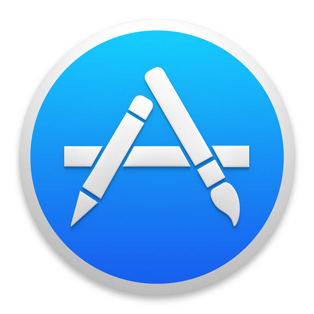 App Store icon OS X Yosemite 1024px