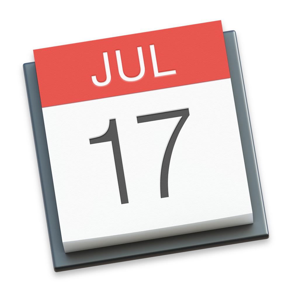 Calendar icon OS X Yosemite 1024px