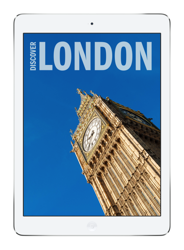 Discover London iPad cover