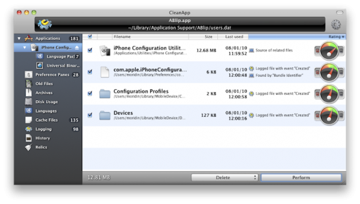 CleanApp - remove app