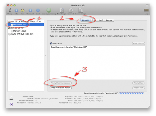 OS X Naprawa uprawnień OS X Naprawa uprawnień